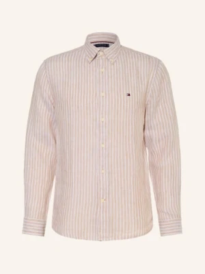 Tommy Hilfiger Koszula Lniana Regular Fit beige