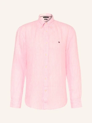 Tommy Hilfiger Koszula Lniana Regular Fit pink