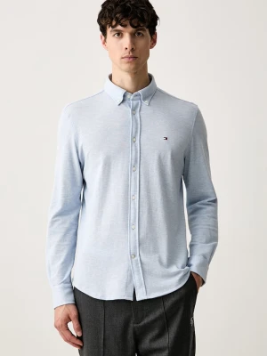 Tommy Hilfiger koszula męska bawełniana niebieski