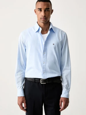 Tommy Hilfiger koszula męska bawełniana niebieski