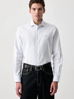 Tommy Hilfiger koszula męska bawełniana niebieski