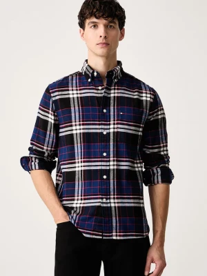 Tommy Hilfiger koszula męska bawełniana niebieski