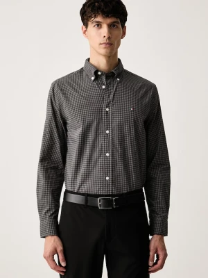 Tommy Hilfiger koszula męska bawełniana szary