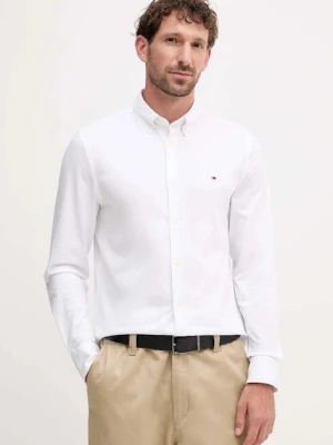 Tommy Hilfiger koszula męska kolor biały regular z kołnierzykiem button-down MW0MW41059
