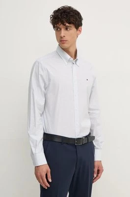 Tommy Hilfiger koszula męska kolor biały slim z kołnierzykiem button-down MW0MW36914