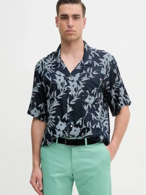 Tommy Hilfiger koszula męska kolor niebieski relaxed UM0UM03227
