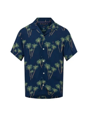 Tommy Hilfiger Koszula męska Mężczyźni Regular Fit Modal niebieski|wielokolorowy wzorzysty,