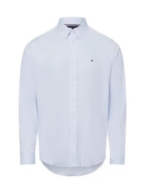 Zdjęcie produktu Tommy Hilfiger Koszula męska Mężczyźni Regular Fit niebieski|biały wzorzysty,