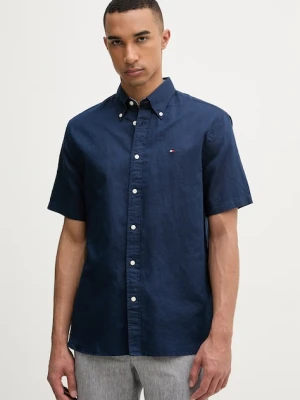Tommy Hilfiger koszula męska z lnem