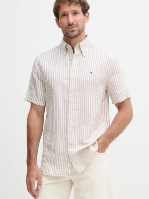 Tommy Hilfiger koszula męska z lnem