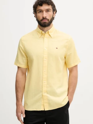 Tommy Hilfiger koszula męska z lnem