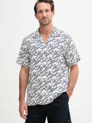 Tommy Hilfiger koszula męska z lnem SUMMER