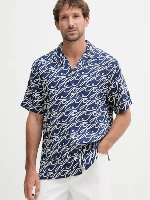 Tommy Hilfiger koszula męska z lnem SUMMER