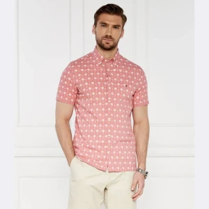 Tommy Hilfiger Koszula MINI PALM | Slim Fit | stretch