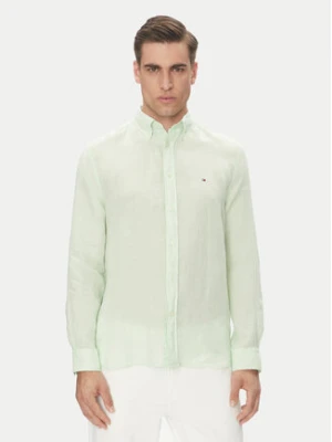 Tommy Hilfiger Koszula MW0MW34602 Zielony Regular Fit