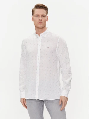 Tommy Hilfiger Koszula MW0MW34615 Biały Slim Fit