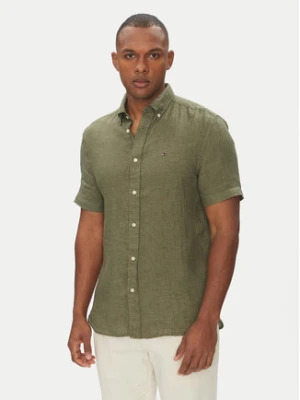 Tommy Hilfiger Koszula MW0MW35207 Zielony Regular Fit