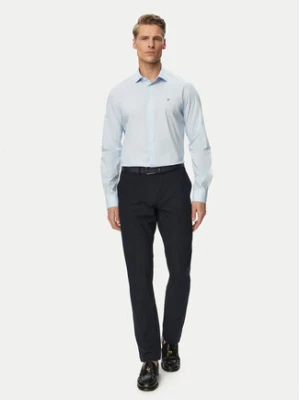 Tommy Hilfiger Koszula MW0MW38347 Błękitny Slim Fit