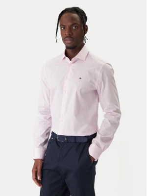 Tommy Hilfiger Koszula MW0MW38347 Różowy Slim Fit