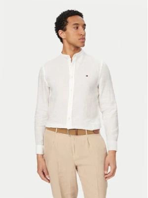 Tommy Hilfiger Koszula MW0MW39271 Biały Slim Fit