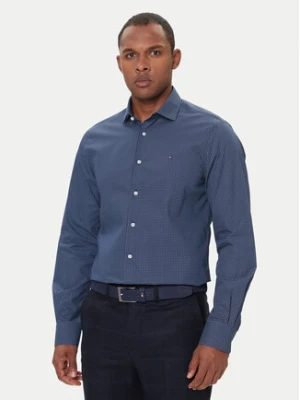 Tommy Hilfiger Koszula MW0MW40523 Granatowy Slim Fit