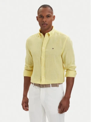 Tommy Hilfiger Koszula MW0MW41530 Żółty jasny Regular Fit