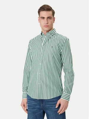 Tommy Hilfiger Koszula MW0MW42440 Zielony Regular Fit