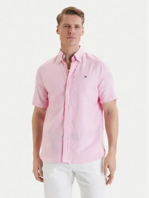 Tommy Hilfiger Koszula MW0MW42450 Różowy Regular Fit