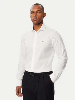 Tommy Hilfiger Koszula MW0MW44710 Biały Slim Fit
