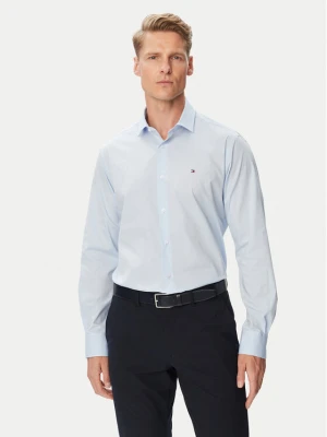 Tommy Hilfiger Koszula MW0MW45307 Niebieski jasny Regular Fit