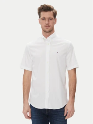 Tommy Hilfiger Koszula Performance MW0MW38663 Biały Regular Fit