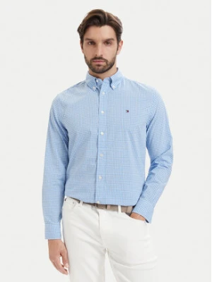 Tommy Hilfiger Koszula Poplin MW0MW43319 Niebieski Regular Fit