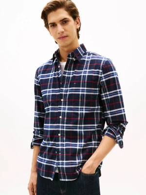 Tommy Hilfiger Koszula | Regular Fit | oxford granatowy