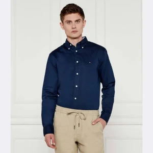 Tommy Hilfiger Koszula | Regular Fit | z dodatkiem lnu