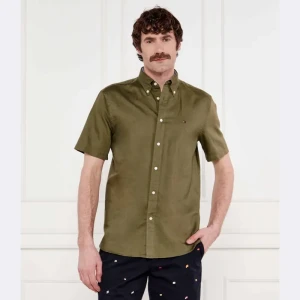 Tommy Hilfiger Koszula | Regular Fit | z dodatkiem lnu