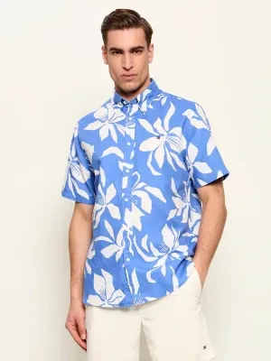 Tommy Hilfiger Koszula | Regular Fit | z dodatkiem lnu