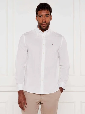 Tommy Hilfiger Koszula | Regular Fit | z dodatkiem lnu