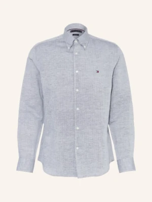 Tommy Hilfiger Koszula Regular Fit Z Lnu blau
