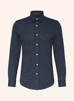 Tommy Hilfiger Koszula Slim Fit blau