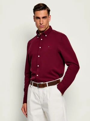 Tommy Hilfiger Koszula | Slim Fit bordowy