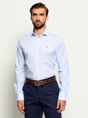 Tommy Hilfiger Koszula | Slim Fit | stretch błękitny