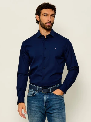 Tommy Hilfiger Koszula | Slim Fit | stretch granatowy