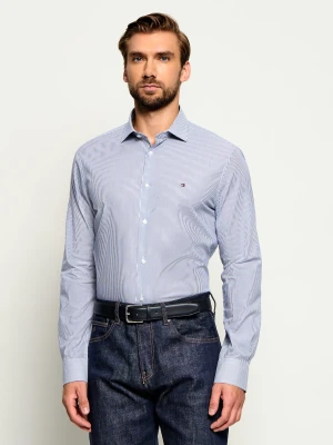 Tommy Hilfiger Koszula | Slim Fit | stretch niebieski
