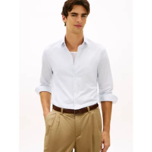 Tommy Hilfiger Koszula | strech | | Slim Fit | z dodatkiem lnu