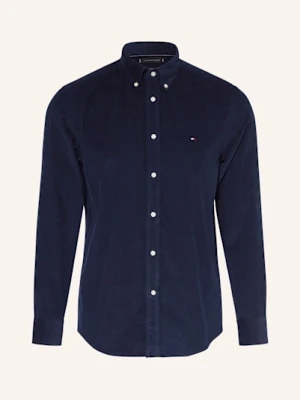 Tommy Hilfiger Koszula Sztruksowa Regular Fit blau