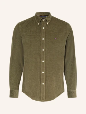 Tommy Hilfiger Koszula Sztruksowa Regular Fit gruen