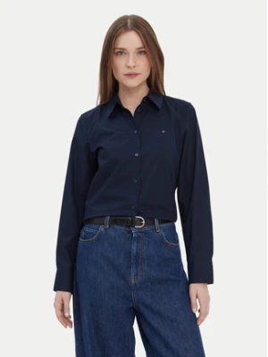 Tommy Hilfiger Koszula WW0WW43577 Granatowy Regular Fit