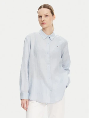 Tommy Hilfiger Koszula WW0WW44679 Błękitny Regular Fit Niebieski jasny