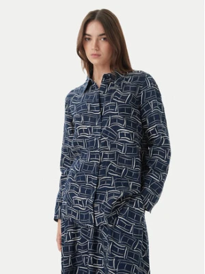 Tommy Hilfiger Koszula WW0WW44679 Granatowy Regular Fit