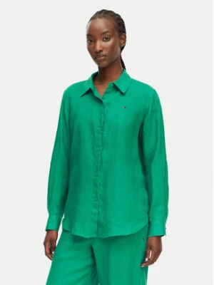 Tommy Hilfiger Koszula WW0WW44679 Zielony Relaxed Fit